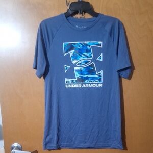 Under Armour Blue Short Sleeve Tee